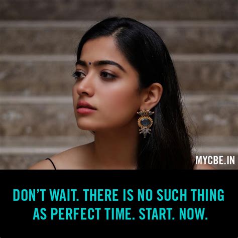 Rashmika Mandanna Quotes | Mycbe.in