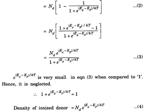 Carrier Concentration in n-Type Semiconductors [Derivation]