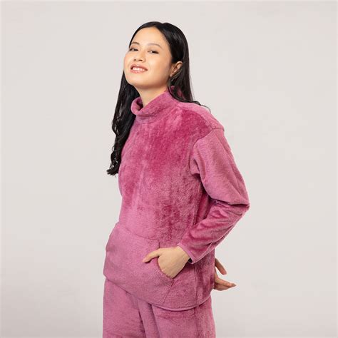 Luxe Fur Sweatshirt-NYS122-Purple Potion – Nykd by Nykaa