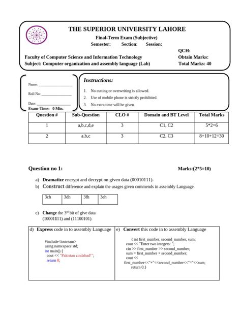Image result for Assembly Program Paper Design