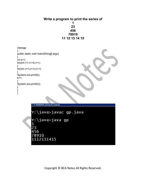 Image result for How to Write a Java Program for Series