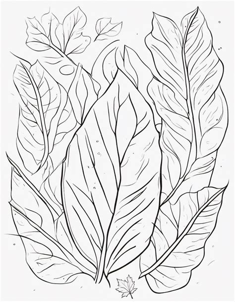 Best Free Fall Leaves Coloring Pages 2023