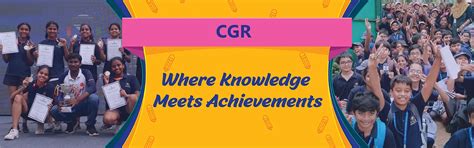 Secondary School at CGR | CGR International School