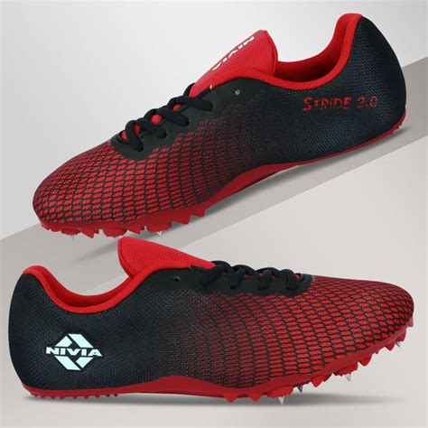 NIVIA Stride 2.0 Spike Running Shoes For Men - Buy NIVIA Stride 2.0 ...