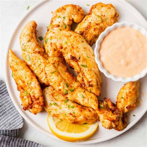 Juicy Air Fryer Chicken Tenders – No Breading – Air Fryer Chicken Wings