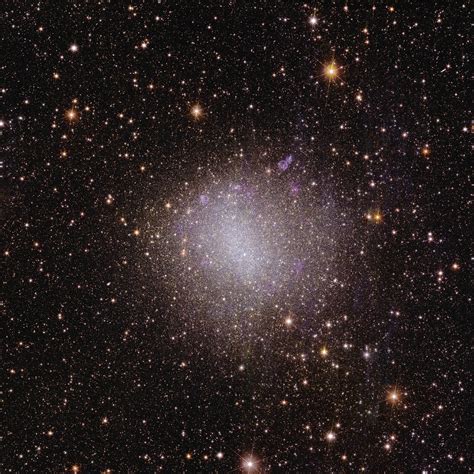 ESA - Euclid’s view of irregular galaxy NGC 6822