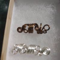 Buy Filigree Loc Bead, Dreadlock Bead, Dread Bead, Woven Hair Bead ...