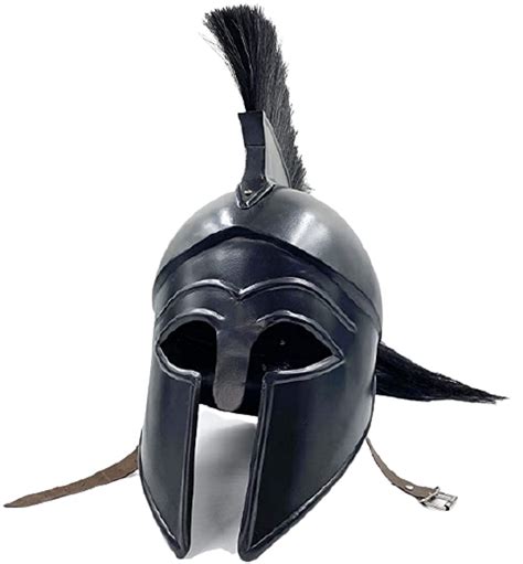 Buy Greek Corinthian Helmet with Black Plumes | Spartan 300 Helmet ...