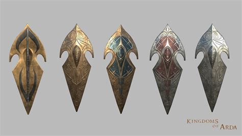 High Elven Shields - Kingdoms of Arda Mod for Mount & Blade II: Bannerlord