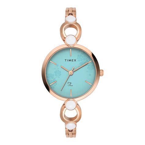 TIMEX Women Blue Round Dial Analog Watch - TWEL18111 – KRISHNA WATCH ...