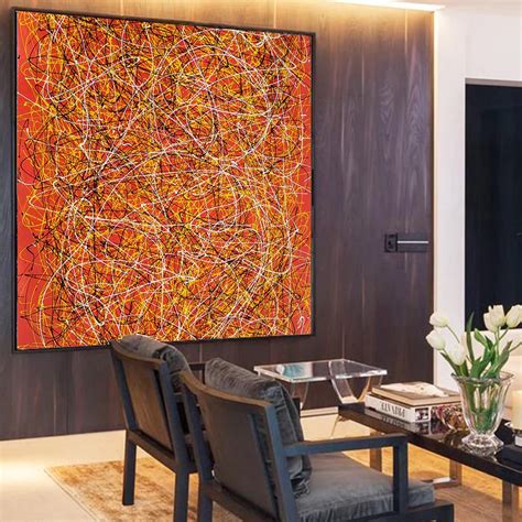 Red oil painting, the accountant painting L329 – LargeArtCanvas