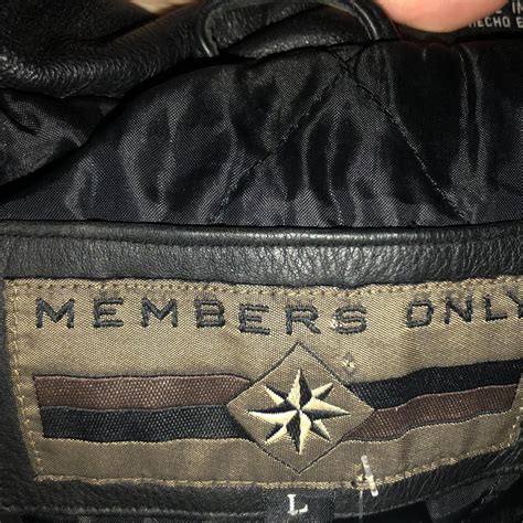 Vintage Members Only Leather Jacket •heavy/thick... - Depop