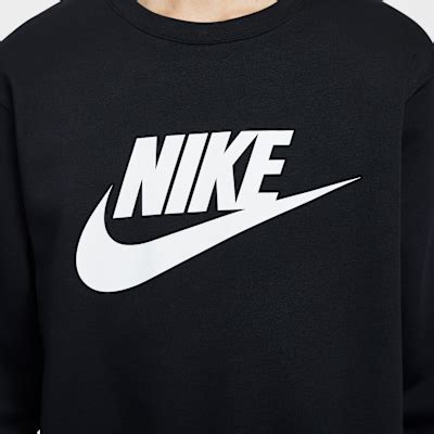 Nike Sportswear Club Men's Graphic Fleece Crew-Neck Sweatshirt. Nike IN