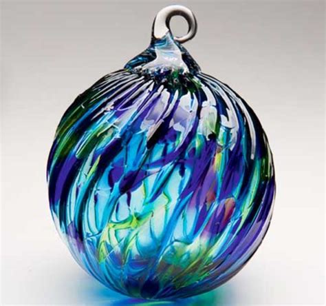 Blown Glass Christmas Ornament