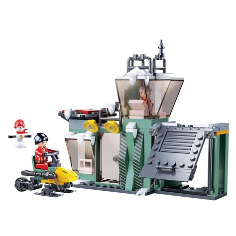 Buy Sluban Town Snowfield Rescue Base Building Blocks For Ages 6 ...