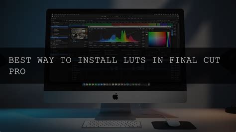 Best Way to Install LUTs in Final Cut Pro [With Free PDF Instructions]