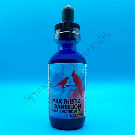 Morning Bird Milk Thistle / Dandelion Liver Detox For Birds