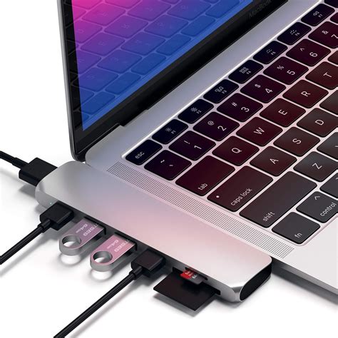Satechi Type-C Pro Hub Adapter: USB-C PD, 40Gbps, 4K India | Ubuy