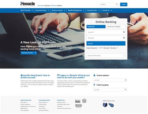 New Look for Pinnacle's Website and Online Banking Login | Pinnacle ...