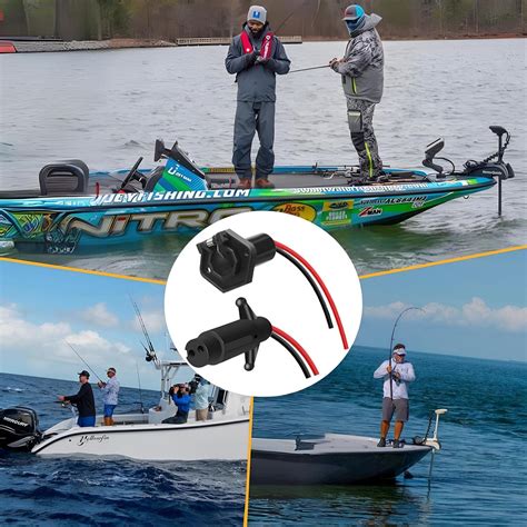 SWANNTQV Premium 12V Trolling Motor Plug & Receptacle Quick India | Ubuy