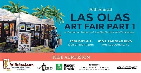 36th Annual Las Olas Art Fair Part I, 620 E Las Olas Blvd, Fort ...