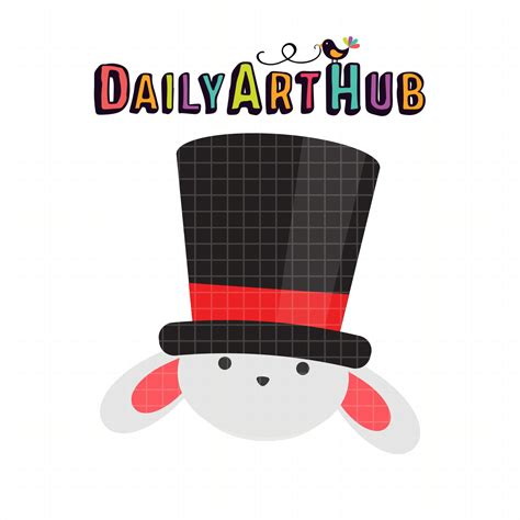 Bunny Magician Clip Art – Daily Art Hub // Graphics, Alphabets & SVG