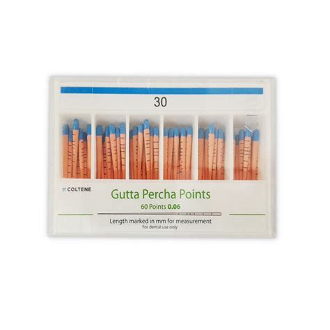 Coltene Gutta Percha point 6% Endodontic filling Material – Dental Prod