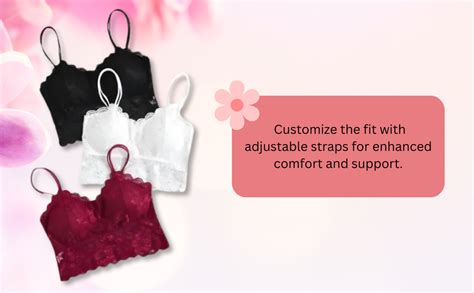 Buy VS Beauti Women's Comfortable Flex Lace Paded Bralette Fancy Bra ...