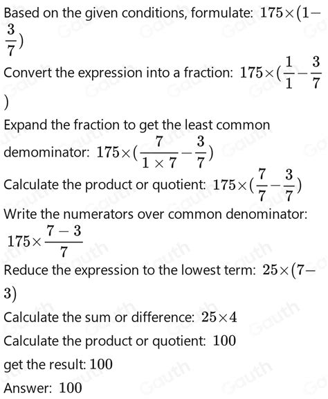 Solved: B. There are 175 Grade 6 pupils, 3/7 are girls. How many are ...