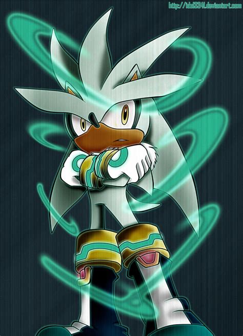Silver the hedgehog power by idolnya on DeviantArt