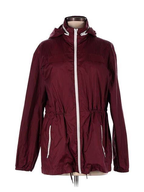Old Navy 100% Polyester Solid Burgundy Track Jacket Size M - 42% off ...