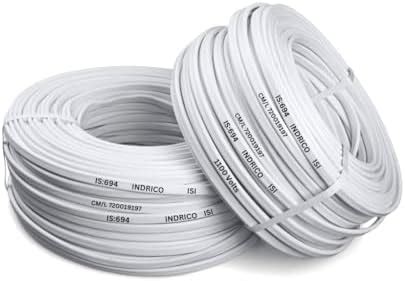 INDRICO Twin Flat 2 core Copper Wires and Cables 1.5 mm for Domestic ...