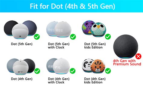 ZORBES® Echo Dot Wall Mount Stand with Cable Management for 4th/5th ...