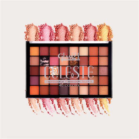 Celeste Professional Eyeshadow Palette – Glam21
