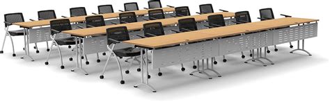 Buy 18 Person Tables Training Meeting Seminar Classroom Model 7408 36pc ...