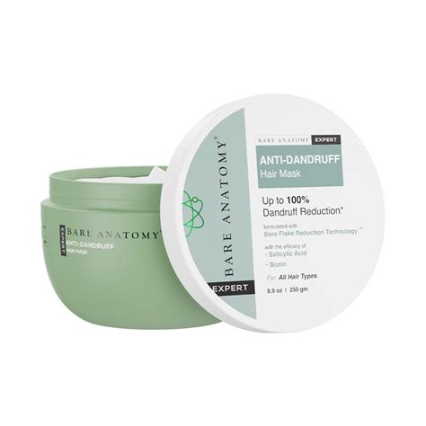 Bare Anatomy EXPERT Anti-Dandruff Hair Mask | Targets Oily Scalp and ...