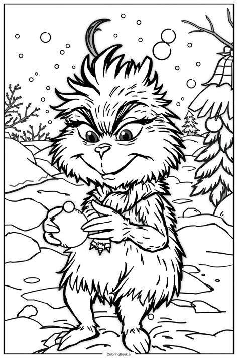 Coloring Pages Of The Grinch - Molon Printable