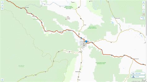 Missoula, Montana Map