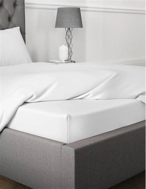 WCX Cotton Rich 680 TC Plain White Solid bedsheet - King Size White ...