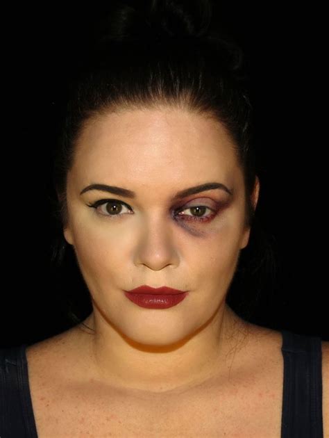 black eye makeup sfx