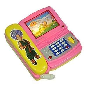 Buy Zuffon Musical Cartoon Phone with Light Musical Telephone Cartoon ...