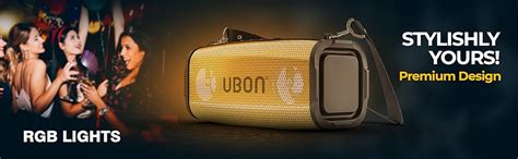 UBON Cool Bass Sp-70 Bluetooth Wireless Speaker 10W, Bluetooth 5.0, Tf ...