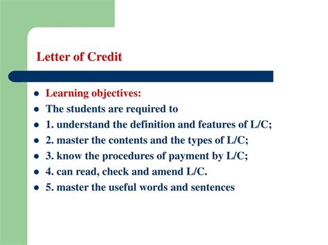 Image result for Letter of Credit Videotutorial