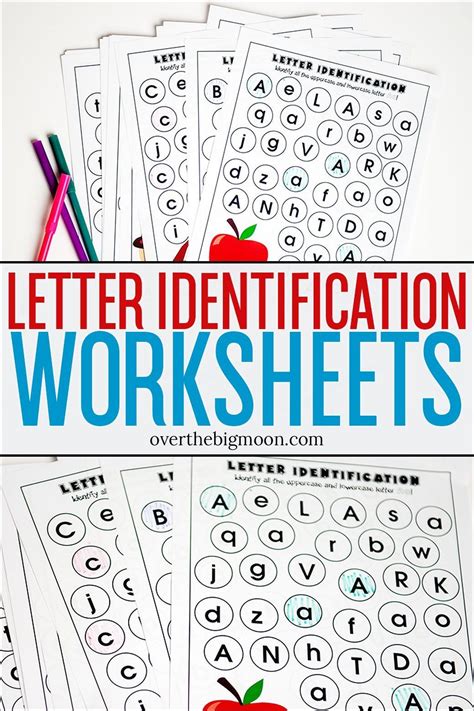 Alphabet Recognition Printables - Printable Sight Words List