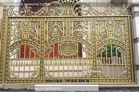 Sliding Gate Design Main Gate Upper Design Steel Sheet Gate Design ...