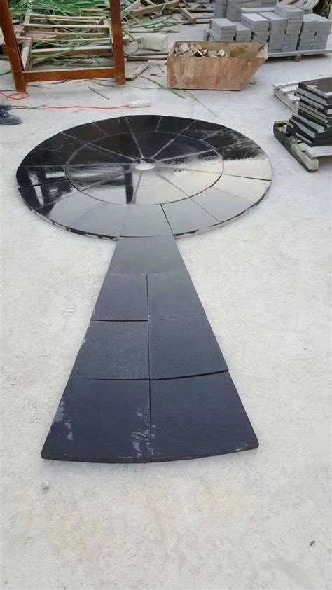 Natural Stone Slab China Grey/Yellow Absolutely Black Marble Granite ...