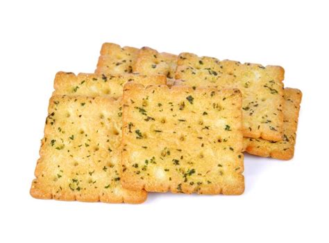 Cracker isolated on over white background | Premium Photo