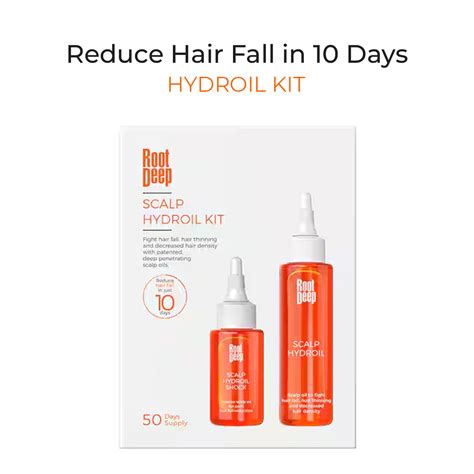 Root Deep Scalp Hydroil Kit for Anti Hair Fall & Regrowth Treatment (50 ...