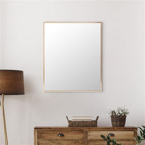 Buy Corsica Reflection Metal Rectangular Wall Mirror - 50x60cm from ...