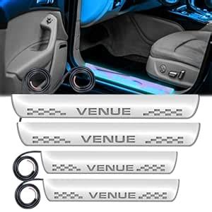 Carzex Car Door Foot Step Sill Plate with Mirror Finish LED Car Sill ...